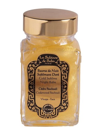 La Sultane de Saba Ночной бальзам «Золотая линия» с частичками золота Anti-ageing Sublimating night Balm 23 carats, 100 мл