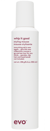 EVO Мусс для укладки whip it good styling mousse 250 ml