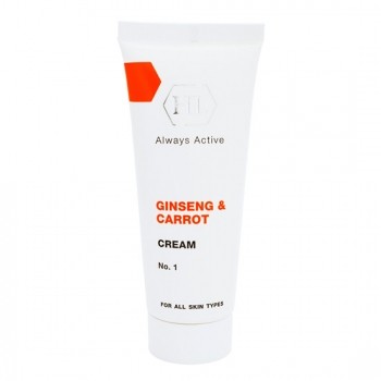 Holy Land Ginseng&Carrot Cream Крем с женьшенем и морковным маслом, 70 мл