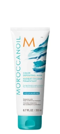 Moroccanoil Color Depositing Mask Aquamarine Аквамарин Тонирующая маска 200 мл