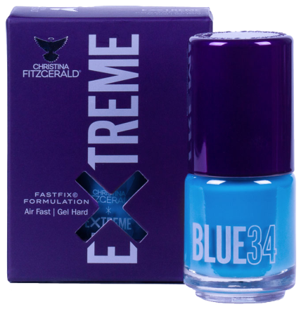 CHRISTINA FITZGERALD BLUE 34 EXTREME ЛАК ДЛЯ НОГТЕЙ