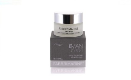 Fabbrimarine Антивозрастной крем для лица мужской с ДНК морских водорослей Sea man Crema viso anti-age, 50мл