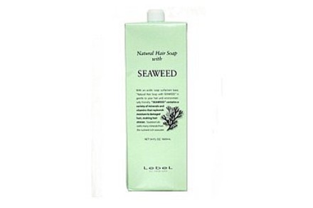 Lebel Natural Hair Soap with Seaweed 1600 ml Шампунь для нормальных и сухих волос Морские Водоросли