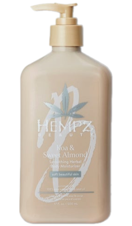 Молочко для тела увлажнение Коа и Сладкий Миндаль Hempz Koa & Sweet Almond Smoothing Herbal Body Moisturizer 500 ml