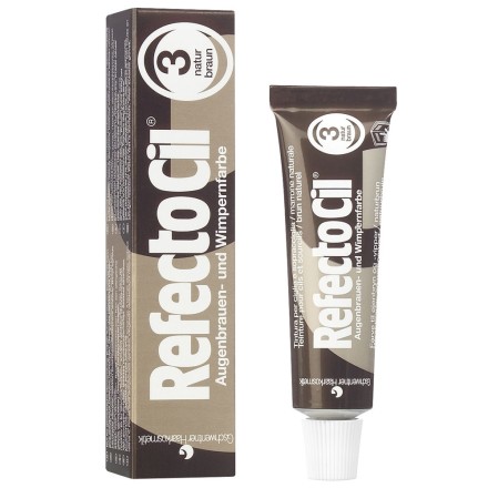 Краска для бровей и ресниц RefectoCil № 3, коричневая