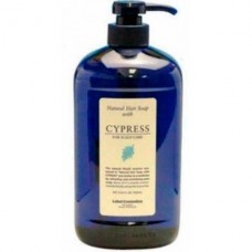 Lebel Natural Hair Soap with Cypress 1000 ml Шампунь лечебный от перхоти для сухой кожи головы Кипарис