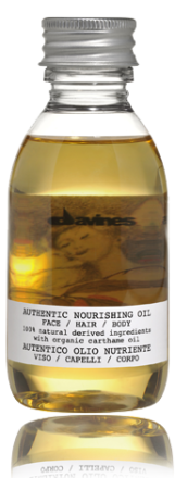 Масло для волос, лица и тела Davines authentic nourishing oil face/hair/body 140 мл