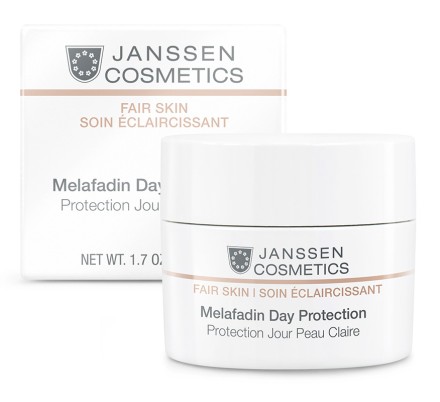 Janssen Fair Skin Осветляющий дневной крем Melafadin Day Protection SPF 20, 50 мл