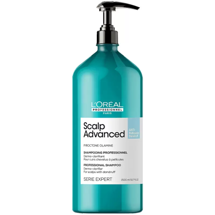 ШАМПУНЬ SCALP ADVANCED ПРОТИВ ПЕРХОТИ, БЕЗ ДОЗАТОРА, 1500 МЛ