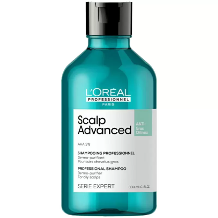 ШАМПУНЬ SCALP ADVANCED ДЛЯ ЖИРНЫХ ВОЛОС, 300 МЛ