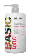 OLLIN BASIC LINE Шампунь для частого применения с экстрактом листьев камелии 750мл/ Daily Shampoo OLLIN BASIC LINE Шампунь для частого применения с экстрактом листьев камелии 750мл/ Daily Shampoo