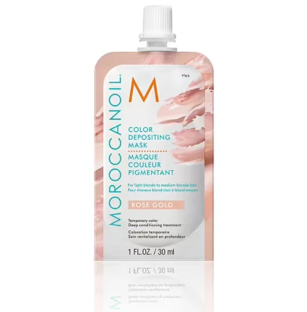 Moroccanoil Color Depositing Mask Rose Gold Розовое золото Тонирующая маска 30 мл 