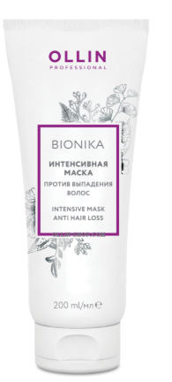 OLLIN BioNika Интенсивная маска против выпадения волос 200мл/ Intensive Mask Anti Hair Loss