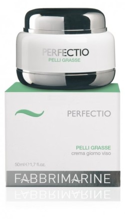 Fabbrimarine Дневной крем для жирной кожи лица с расширенными порами из серии Perfectio Pelli Grasse, 50 мл.