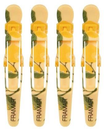 Framar Limoncello Gator Grips Зажимы 4 шт с прорезиненным покрытием «Лимончелло» 