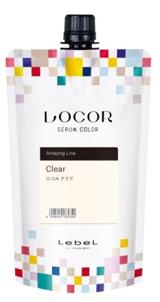 Lebel Locor Serum Color Clear - Краситель-уход прозрачный блеск, 300г