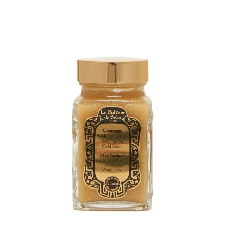 La Sultan De Saba Гоммаж для лица с экстрактом жемчуга и частицами золота 23 карата Gold sublimating scrub, 100 ml.