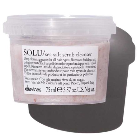 Davines SOLU TRAVEL СКРАБ С МОРСКОЙ СОЛЬЮ 75 мл
