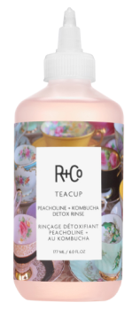 R+Co Teacup Peacholine + Combucha Detox Rinse 177 мл Кондиционер-детокс «Чашка чая» с экстрактом чайного гриба и персика