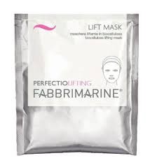Fabbrimarine Биоцеллюлозная антивозрастная маска-лифтинг для лица, линия Perfectio lifting, 8ml