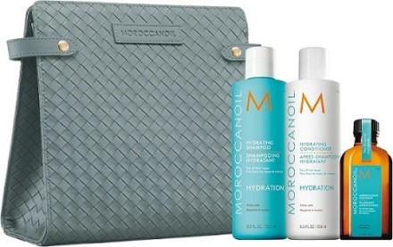 Moroccanoil Hydration Набор для волос Увлажнение 2025: Шампунь+ Кондиционер 2x250 мл+Масло 50 мл 