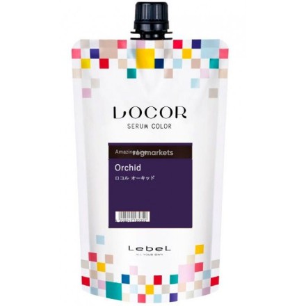Lebel Locor Serum Color Orchid - Краситель-уход оттеночный, 300г