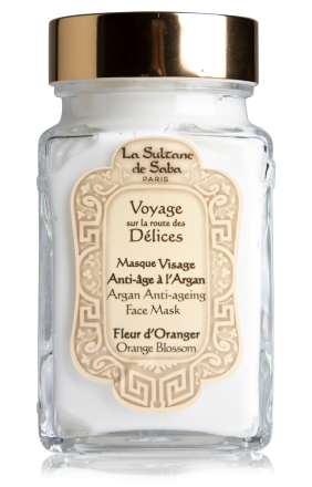 La Sultanе De Saba Маска с маслом Аргана Argan Anti-Ageing Face Mask Orange Blossom, 100ml