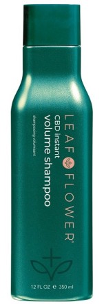 Leaf & Flower Шампунь для мгновенного объема и уплотнения волос CBD 350 мл Instant Volume Shampoo 