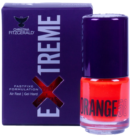 CHRISTINA FITZGERALD - ORANGE 58 EXTREME Лак для ногтей