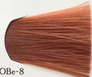 Lebel MATERIA µ Лайфер OBe8 Полуперманентная краска для волос, светлый блондин оранжево-бежевый 80 гр 