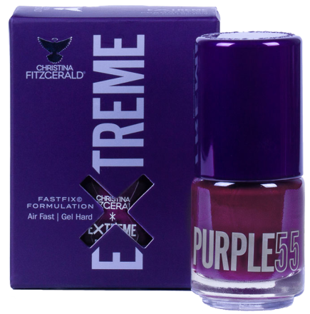CHRISTINA FITZGERALD - PURPLE 55 EXTREME Лак для ногтей