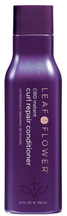Leaf&Flower CBD Instant Кондиционер для мгновенного восстановления вьющихся волос 350 мл Curl Repair Conditioner  