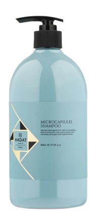 Hadat Microcapsules Шампунь Микрокапсулы для укрепления волос 800 мл Shampoo 
