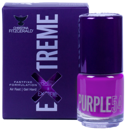 CHRISTINA FITZGERALD - PURPLE 54 EXTREME Лак для ногтей