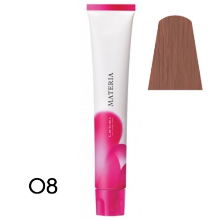 Lebel Cosmetics Materia Тон O-8, Краска для волос светлый блондин оранжевый